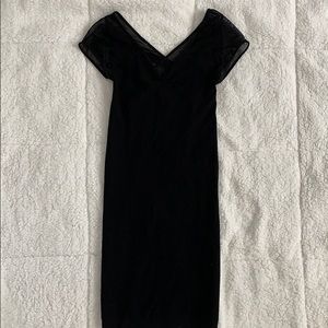 Bebe black dress